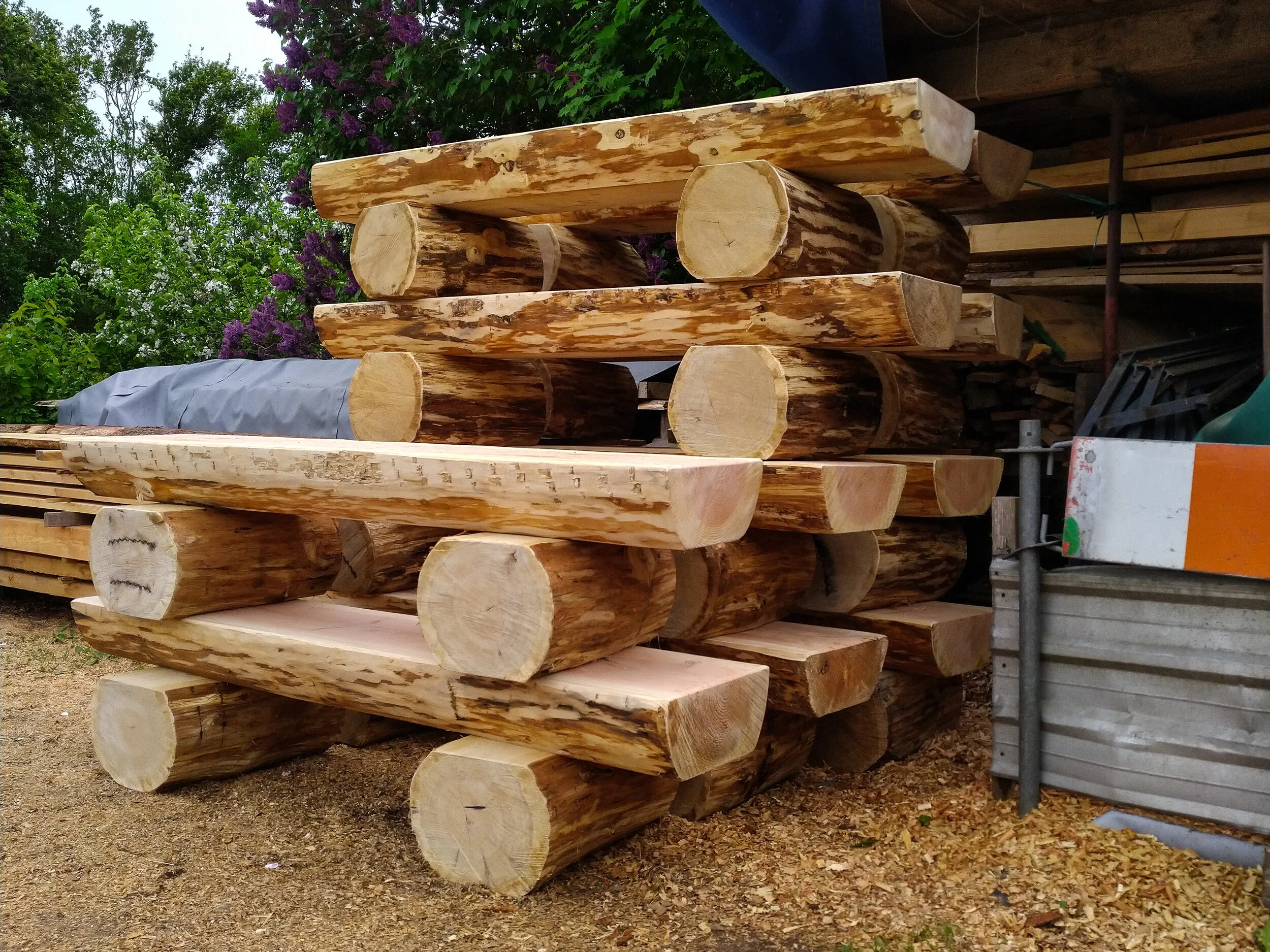 Holzbau in Garten- und Landschaft